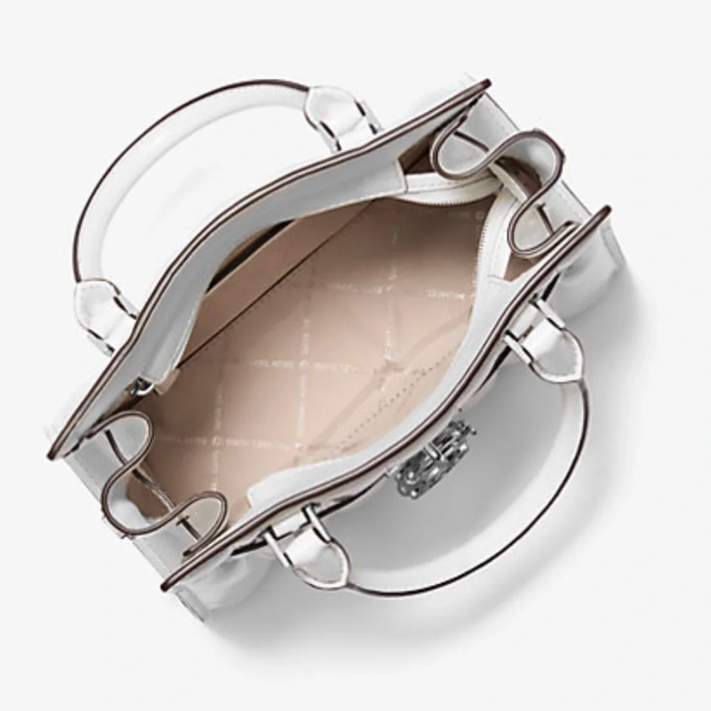 MICHAEL KORS Hamilton Small Patent Satchel Crossbody - Picture 3 of 4